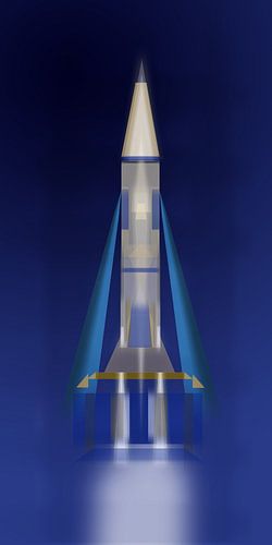 Art Deco Rocket