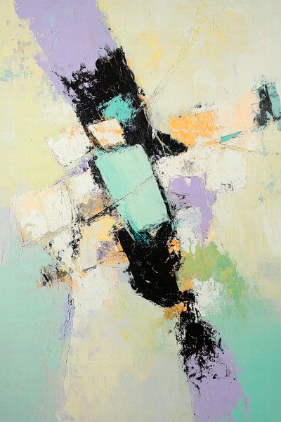 Abstrakte Farbenwelt – Modernes Design von Poster Art Shop