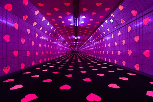 De Maastunnel in Rotterdam als Tunnel of Love