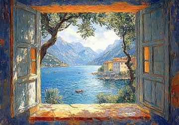 Henri Matisse inspires Open Window See by Niklas Maximilian