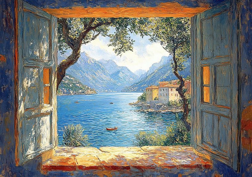 Henri Matisse inspires Open Window See by Niklas Maximilian