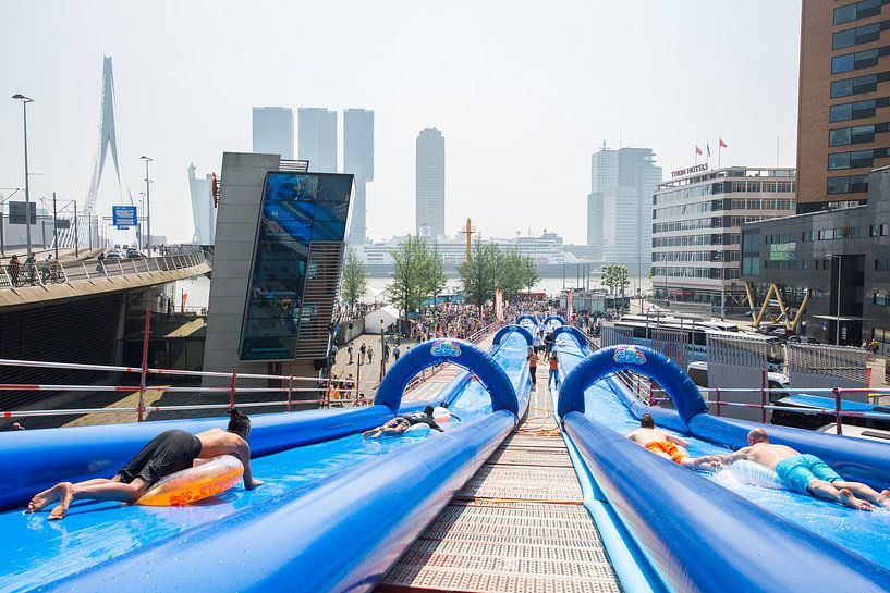 Waterplezier Erasmusbrug Rotterdam par Dexter Reijsmeijer