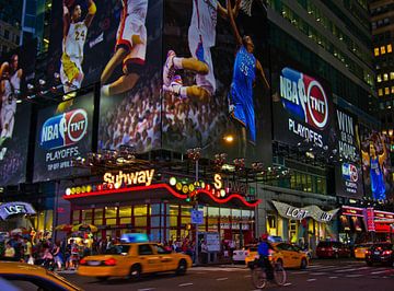 Time Square in New York; von Tonny Visser-Vink