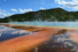 Grand Prismatic Spring Yellowstone by Monique ter Keurs