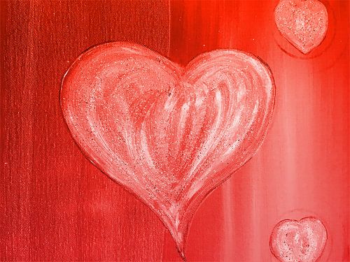 Herz rot