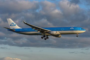 KLM Airbus A330-300  by Jaap van den Berg