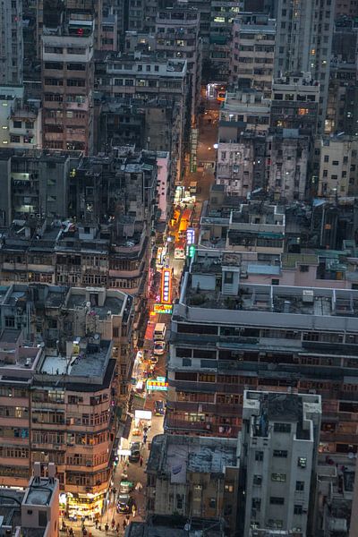 Au-dessus de Hong Kong par Albert Mendelewski