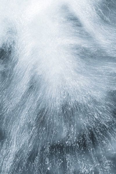 Abstract electricity in water. by Christa Stroo photography