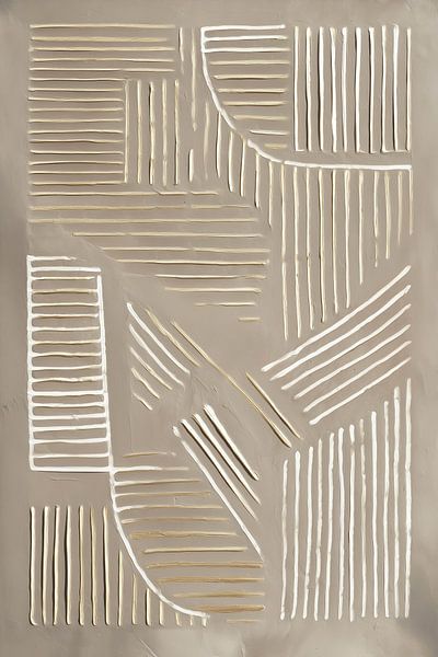 Gesäumte Stille auf sandiger Haut von Color Square