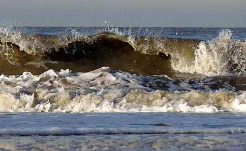 Golf bij Scheveningen
