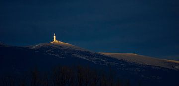 MontVentoux in het avondlicht van Monki's foto shop