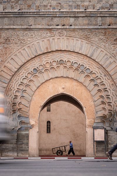 Bab Agnaou - the gateway to Marrakech's medina by Teun Janssen