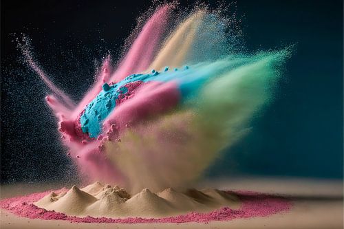 Explosion de poussière