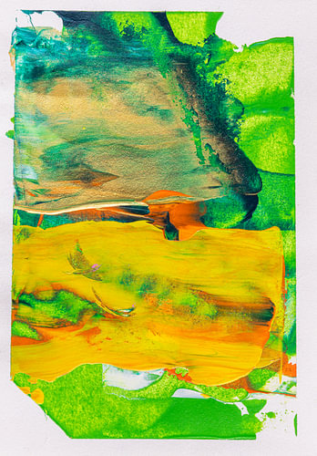 Abstracte studie 5 van Atelier ‘Et Wad Texel - Monique Bremer