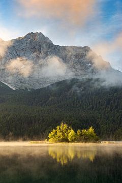 Morgens am Eibsee