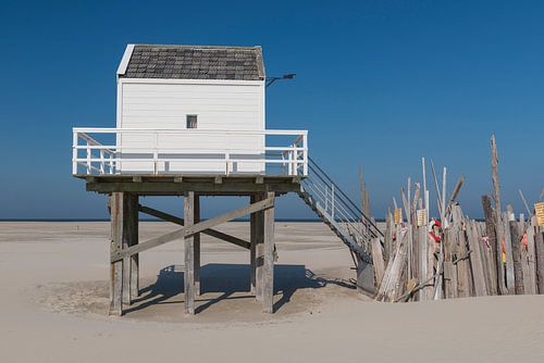 Drenkelingenhuisje op het eiland Vlieland