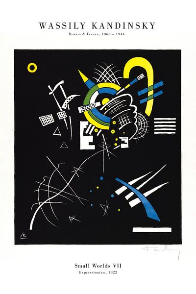 Wassily Kandinsky - Small Worlds VII by Old Masters
