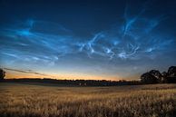 Leuchtende Nachtwolken von Marc Hollenberg Miniaturansicht