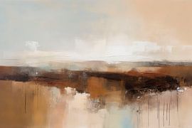 Panorama terrestre abstrait et enchanteur sur Maarten Knops