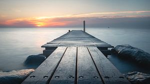 Sunrise on the Baltic Sea on Fehmarn by Nils Steiner