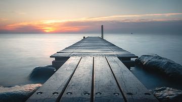 Sonnenaufgang an der Ostsee auf Fehmarn von Nils Steiner