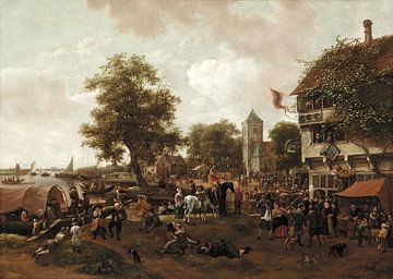 De kermis in Oegstgeest, Jan Steen