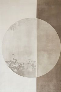 Abstrakter Mond