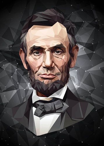 Abraham Lincoln Lowpoly