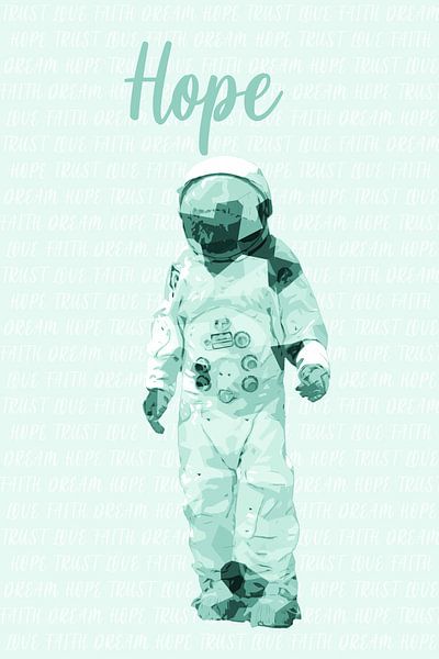 Spaceman AstronOut (HOPE) par Gig-Pic by Sander van den Berg