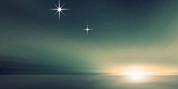 Venus und Merkur in Elongation