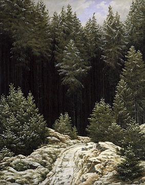 Caspar David Friedrich, prévisions météorologiques en cas de neige précoce