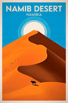 Namib Desert, Namibia. by Poster Art Shop