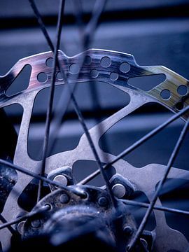 Disque de frein sur un VTT Scott spark 950.