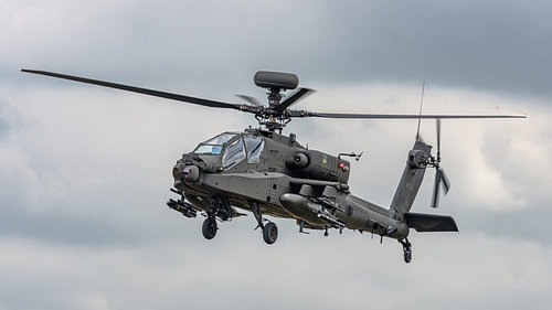 Royal Netherlands Air Force Boeing AH-64E Apache Guardian.