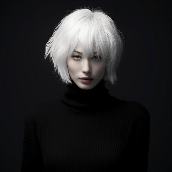 Portrait von fernlichtsicht