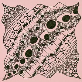 Zentangle Kunst von Anja  Bulté