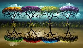 Seasons by Gena Theheartofart