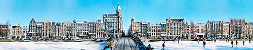Amsterdam Keizersgracht Panorama