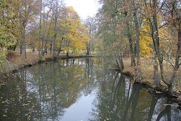 Saale bei Bad Kissingen im Herbst