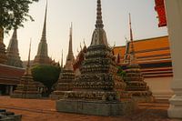 First small stupa at Phra Chedi Rai in Wat Pho temple complex, Bangkok