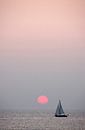 Zonsondergang Noordzee Scheveningen  by Watze D. de Haan thumbnail