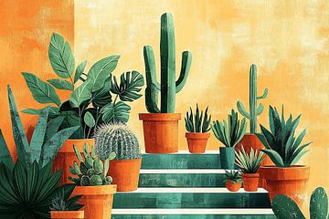Desert Vibes in Terracotta no.4 van Studio BB