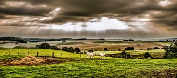 Landschap Normandië by Harrie Muis