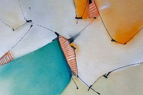 Blick durch 7 in die Dünen von Schoorl