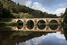 Sankt-Nikolaus-Brücke, Semois-Tal, Belgien von Imladris Images
