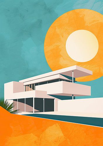 Bauhaus poster kunstdruk