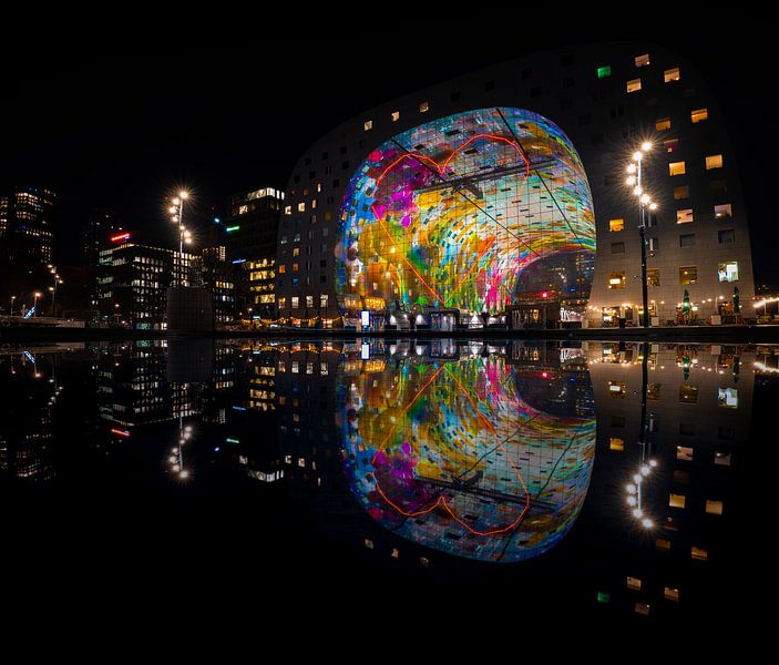 Halle du marché de Rotterdam par Jeroen Mikkers