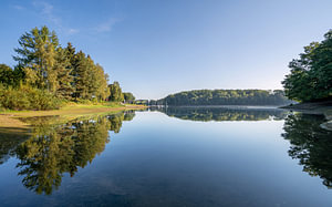 Bevertalsperre, Bergisches Land, Deutschland