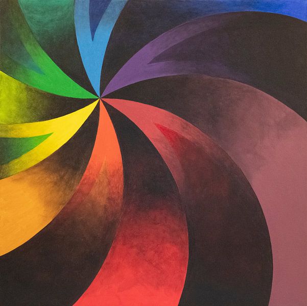 Le trou noir en couleur par Henk Schellekens