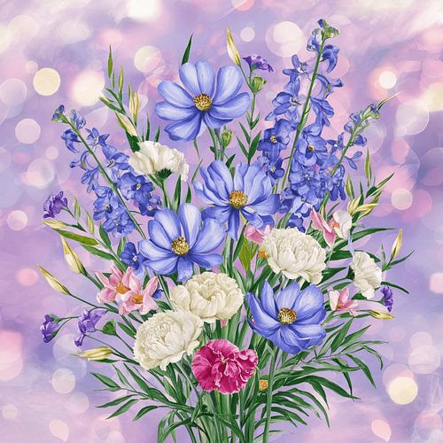 Sereen seringen boeket